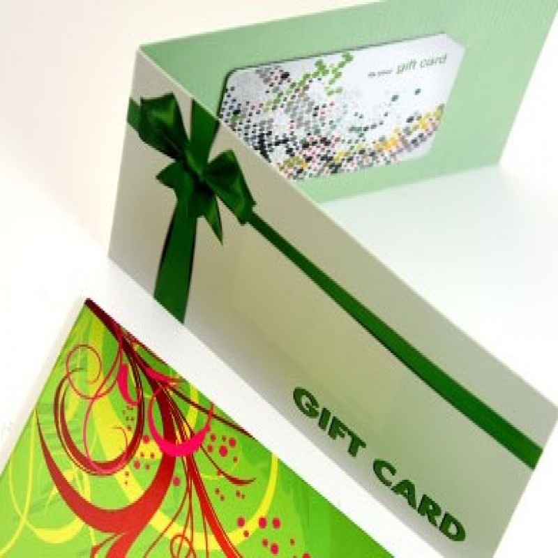Impression cartes cadeaux et chèques cadeaux Montreal